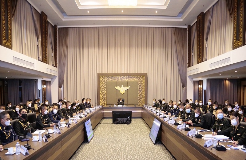 สพร.กห. จัดการประชุม ชี้แจงกรอบการประเมินผลการปฎิบัติราชการของ นขต.สป. ประจำปีงบประมาณ พ.ศ. 2566