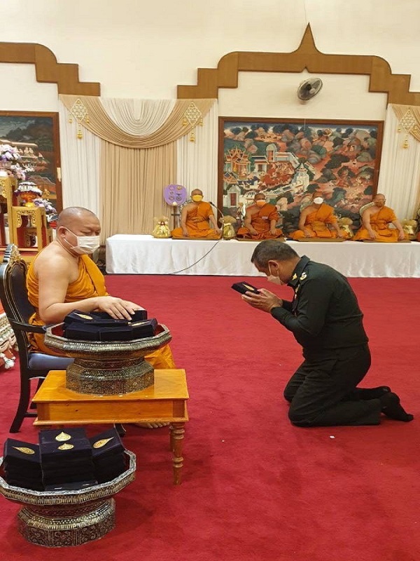 พล.ต.กาจน์ กอรี รอง ผอ.สพร.กห. เข้าร่วมในพิธีปิดโครงการบรรพชาอุปสมบทและปฏิบัติธรรมเฉลิมพระเกียรติถวายเป็นพระราชกุศลแด่พระเจ้าวรวงศ์เธอ พระองค์เจ้าอทิตยาทรกิติคุณ ในโอกาสทรงเจริญพระชันษาครบ 3 รอบ