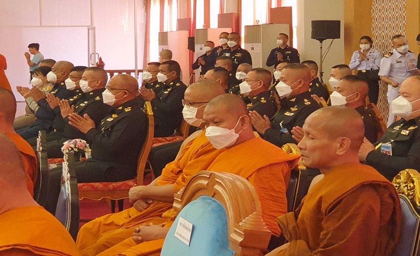 พล.ต.กาจน์ กอรี รอง ผอ.สพร.กห. เข้าร่วมในพิธีปิดโครงการบรรพชาอุปสมบทและปฏิบัติธรรมเฉลิมพระเกียรติถวายเป็นพระราชกุศลแด่พระเจ้าวรวงศ์เธอ พระองค์เจ้าอทิตยาทรกิติคุณ ในโอกาสทรงเจริญพระชันษาครบ 3 รอบ