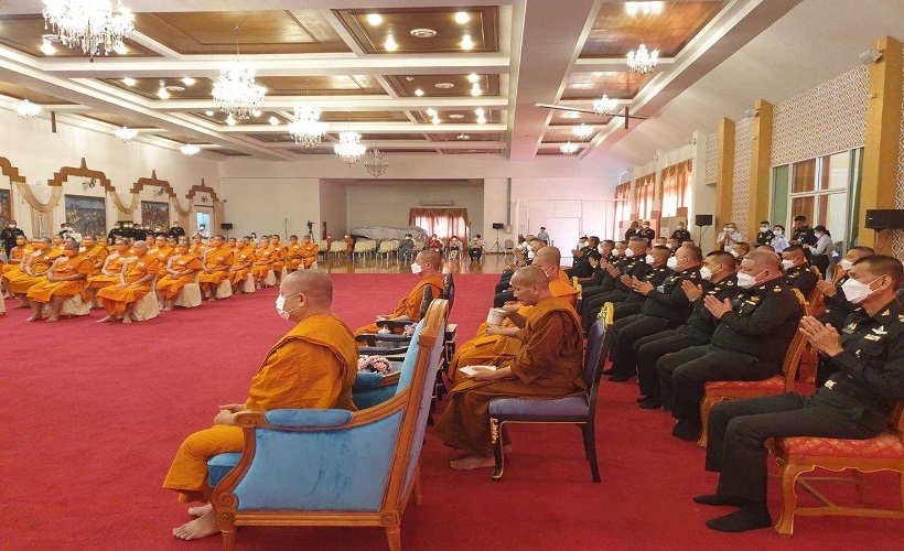 พล.ต.กาจน์ กอรี รอง ผอ.สพร.กห. เข้าร่วมในพิธีปิดโครงการบรรพชาอุปสมบทและปฏิบัติธรรมเฉลิมพระเกียรติถวายเป็นพระราชกุศลแด่พระเจ้าวรวงศ์เธอ พระองค์เจ้าอทิตยาทรกิติคุณ ในโอกาสทรงเจริญพระชันษาครบ 3 รอบ