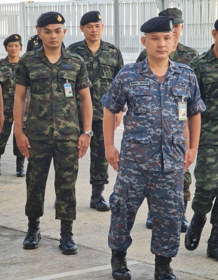 สพร.กห. ได้จัดให้มีการฝึกทบทวนท่าบุคคลเบื้องต้น ณ ใต้อาคารที่พักนายทหารสัญญาบัตร