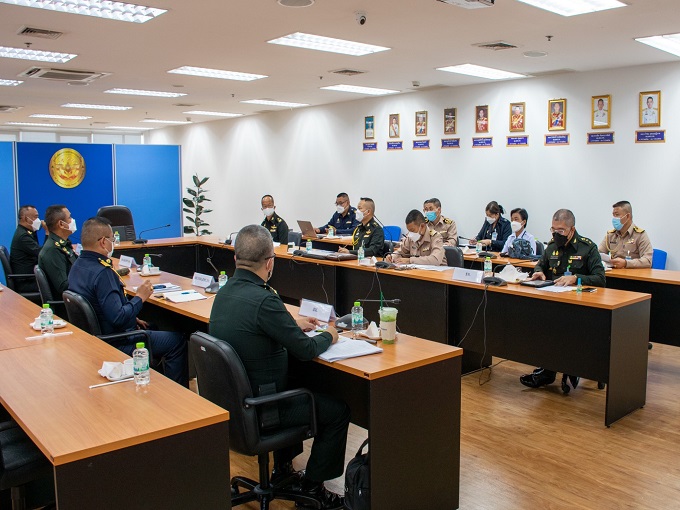 ประชุมเพื่อพิจารณาตัวชี้วัดคำรับรองการปฏิบัติราชการของหน่วยขึ้นตรงกระทรวงกลาโหมและเหล่าทัพ (ในส่วนของ สป.) ประจำปีงบประมาณ พ.ศ.2565