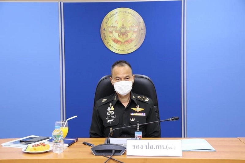 รอง ปล.กห. เดินทางมาตรวจเยี่ยม สพร.กห.