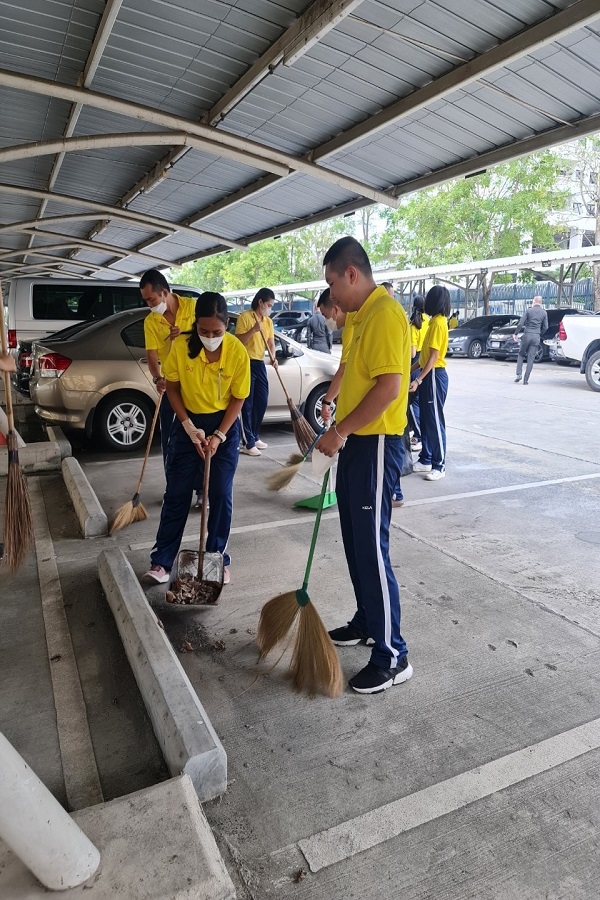 สพร.กห. ได้จัดกิจกรรม ทำความสะอาดใหญ่ (Big Cleaning Day) เนื่องในวันคล้าย วันพระบรมราชสมภพ พระบาทสมเด็จพระบรมชนกาธิเบศร มหาภูมิพลอดุลยเดชมหาราช บรมนาถบพิตร (5 ธ.ค. 65)