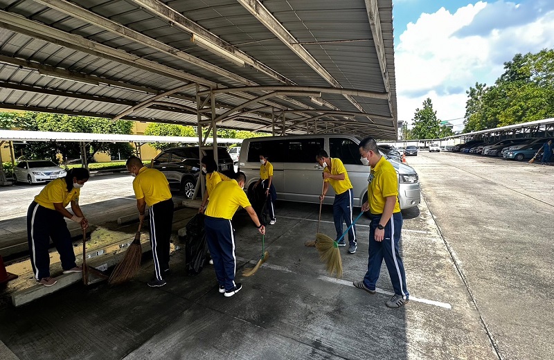 สพร.กห. ได้จัดกิจกรรม ทำความสะอาดใหญ่ (Big Cleaning Day) เนื่องในวันคล้าย วันพระบรมราชสมภพ พระบาทสมเด็จพระบรมชนกาธิเบศร มหาภูมิพลอดุลยเดชมหาราช บรมนาถบพิตร (5 ธ.ค. 65)