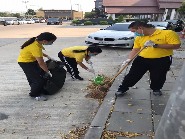สพร.กห.big cleaning day ต้าน covid-19