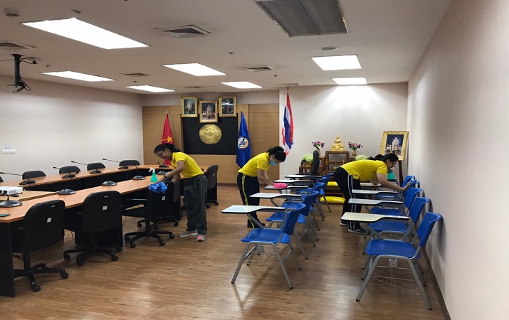 สพร.กห.big cleaning day ต้าน covid-19