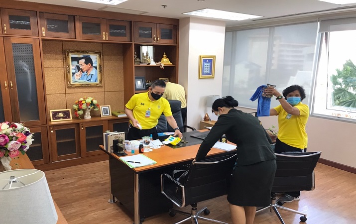 สพร.กห.big cleaning day ต้าน covid-19