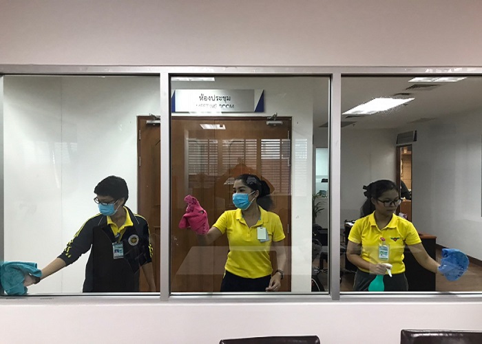 สพร.กห.big cleaning day ต้าน covid-19