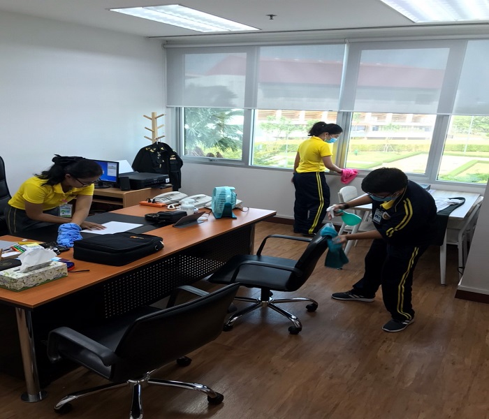 สพร.กห.big cleaning day ต้าน covid-19