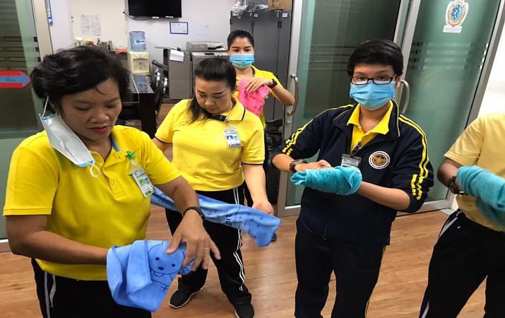 สพร.กห.big cleaning day ต้าน covid-19