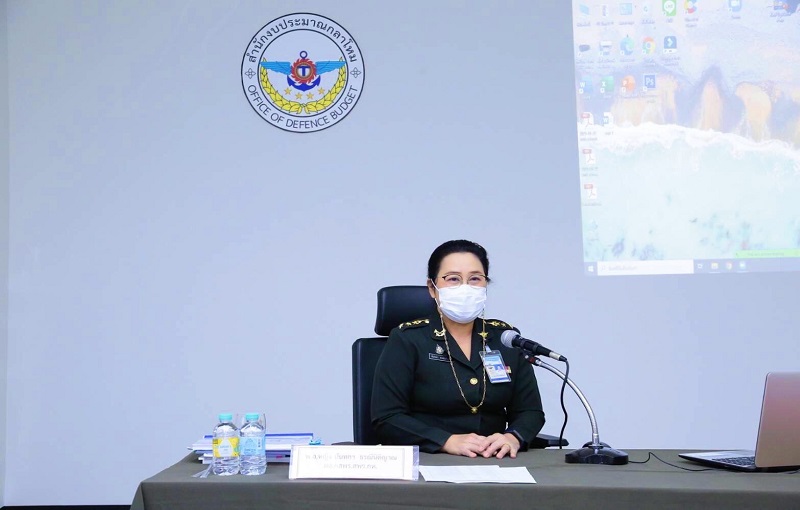 พ.อ.หญิง นันทกา ธรณีนิติญาณ ผอ.กสพร.สพร.กห. บรรยาย PMQA 4.0 ให้กับการอบรมหลักสูตรเจ้าหน้าที่งบประมาณของ นขต.สป.