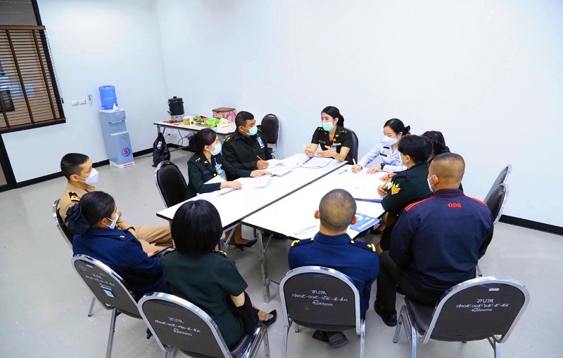 พ.อ.หญิง นันทกา ธรณีนิติญาณ ผอ.กสพร.สพร.กห. บรรยาย PMQA 4.0 ให้กับการอบรมหลักสูตรเจ้าหน้าที่งบประมาณของ นขต.สป.