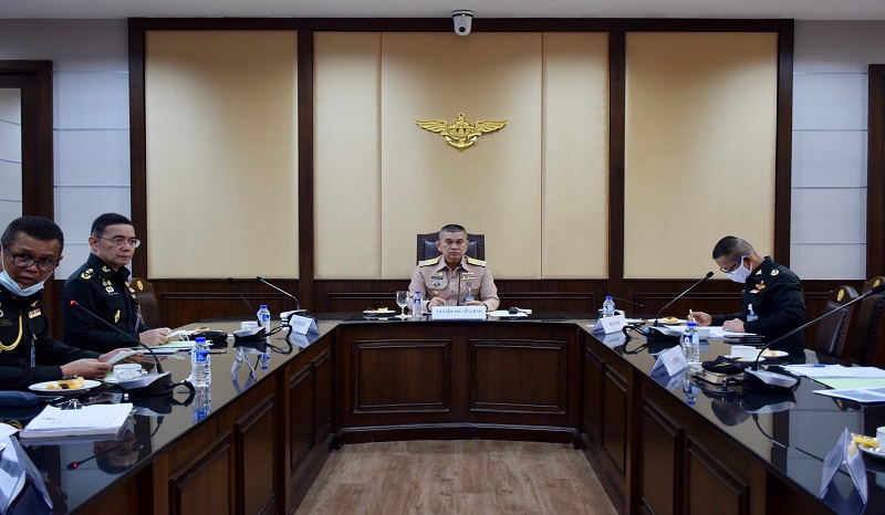 การประชุม Quick win Big rock ณ ห้องหลักเมือง 1 ในศาลาว่าการกลาโหม