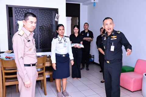 ตรวจเยี่ยมบ้านพักอาศัยของกำลังพล สพร.กห.